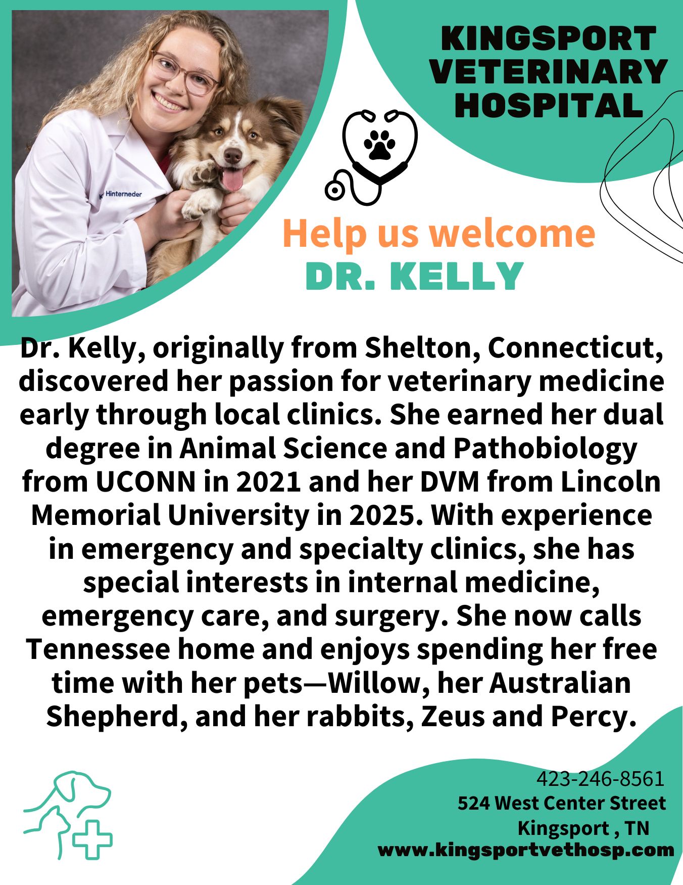 Dr kelly welcome flyer